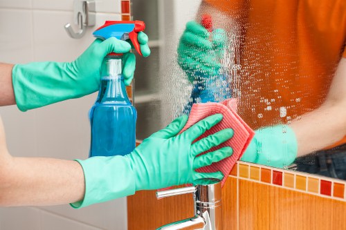 Professional move out cleaning in a Chiswick apartment with attention to detail