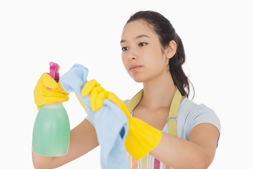 Commercial sofa and chair cleaning service for a Chiswick business
