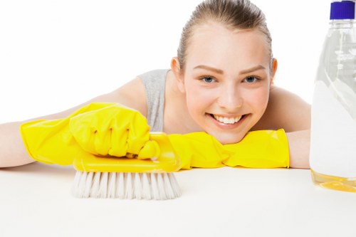 Local carpet cleaning service improving a Chiswick room