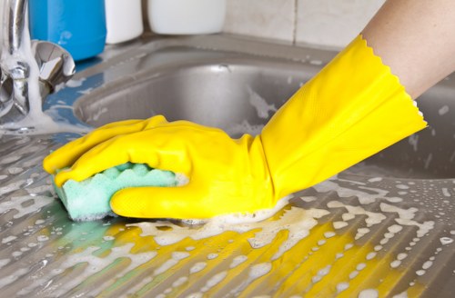 Deep cleaning a mattress in a Chiswick home
