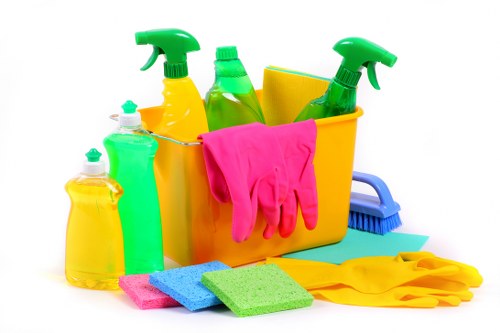 Local cleaners preparing a Chiswick flat for new occupants